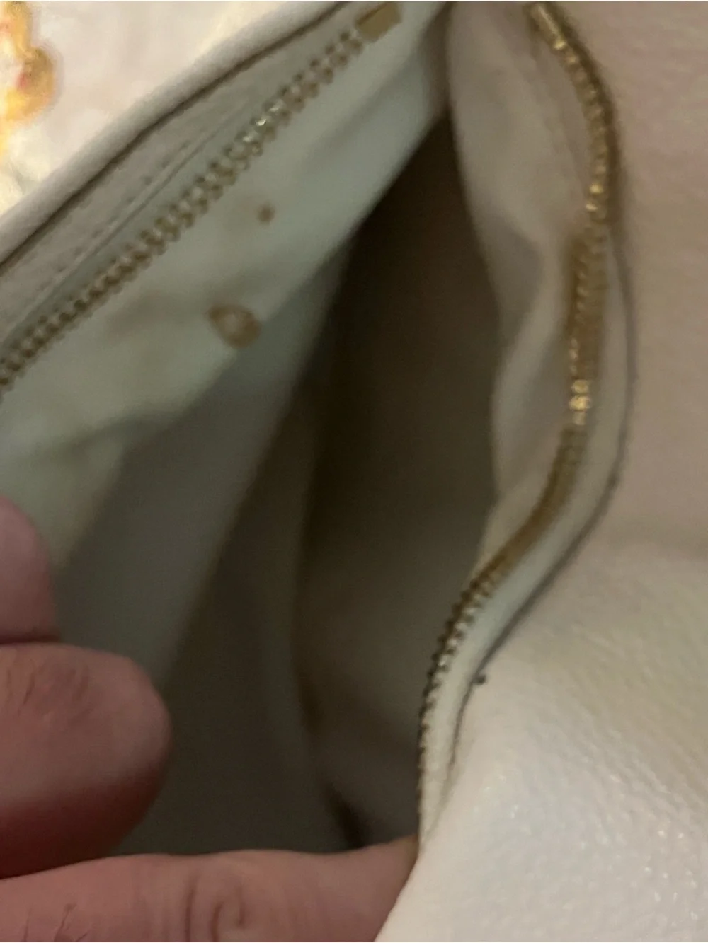 Women’s White Coach Leather Purse Handbag Shoulder Bag 2014-16 Designer